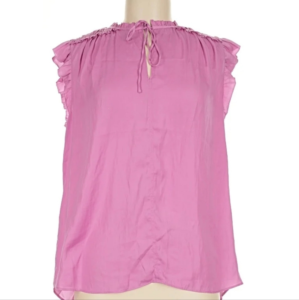 LOFT Women's Pink  Sleeveless Top